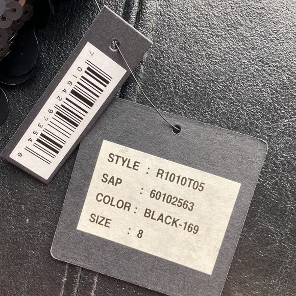 New Robert Rodriguez Sheer Sequins top and Paillettes in Silk - Picture 15 of 15